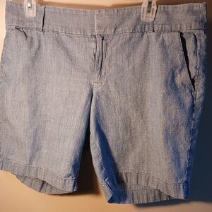 J. Crew  5" classic chambray shorts Size 12